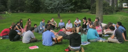 outdoor small group